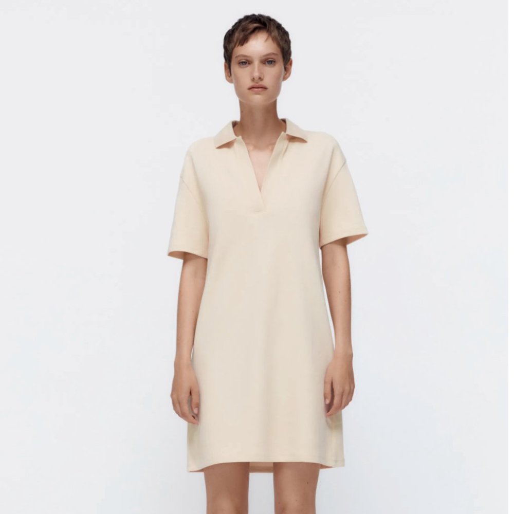 zara POLO DRESS size M